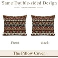 thumbnail image 2 of Vintage Rustic Throw Pillow Covers Set of 2, Country Cabin Themed Decorative Pillow Cases, Farmhouse Mountain Bear Cushion Pillow Covers for Sofa Bed Couch Chair 18x18 Inch, 2 of 6