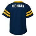 thumbnail image 3 of Toddler Outerstuff Navy/Maize Michigan Wolverines Red Zone Two-Piece V-Neck Top and Pants Set, 3 of 4
