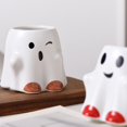 thumbnail image 4 of CJiaWei Mug White Halloween Mug Ceramic Coffee Mug Cute Halloween Mug Mug Decoration For Men And Women Teenagers, 4 of 6