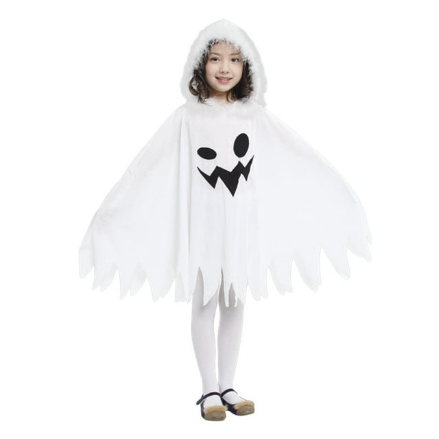 Dowofuu Children Girls Halloween Horror Cosplay Party Dresses Children's Makeup Party Cosplay Party Halloween Theme Party Halloween Children's Stage Performance Costumes S