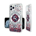 thumbnail image 6 of New England Revolution iPhone Confetti Design Clear Case, 6 of 7