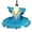 Sky Blue, variant on ZACPNCV Toddler Girls Ballet Leotards Tulle Skirt Ruffle Sleeve Tutu Dresses Shiny Sequin Flower Embroidery Dance Dress Gymnastics Bodysuit Outfit Summer Clothes Hot Pink 9-10 Years