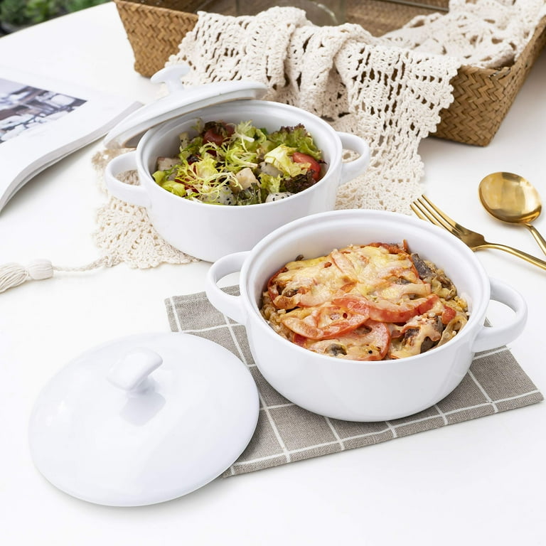 All About U Stoneware Soup Bowl With Lid - Shop Bowls at H-E-B