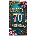 thumbnail image 2 of Glistening 70th Birthday Banner with Star Elements Background Backdrop Party Supplies Photography Props Birthday Decoration Event Decor Happy Birthday Celebration Party Decorations, 2 of 7