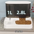 thumbnail image 1 of Comedero automático para gatos y perros perfecl 2 en 1 recipiente para comida y agua, 1 of 8