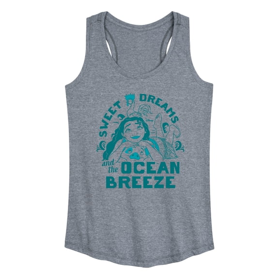 Moana - Sweet Dreams Ocean Breeze - Women's Racerback Graphic Tank