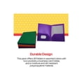 thumbnail image 6 of 2-Pocket Poly Folders, Assorted Colors, Pack of 36, 6 of 8