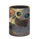thumbnail image 3 of El Robot Salvaje-theme Cylinder Pen Holder Pencil Organizer with Flannel Lining PVC Leather Material Cardboard Base for study work 10*8CM, 3 of 6