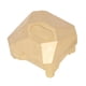 thumbnail image 1 of Cubierta diferencial de latón Cubierta De Diferencial De Eje De Latón Para Coche RC, Peso Pesado Para Axial SCX10 II 90046 90047 1 Uds PC 1 Magideal Cubierta diferencial de latón, 1 of 6