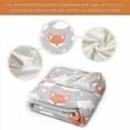 thumbnail image 4 of Fox Blanket for Girls Boys, Cute Fox Throw Blankets for Kids Baby Nursery Decor, Soft Plush Flannel Fleece Throw Blanket for Couch Baby Bedding 50x40 Inch, 4 of 6