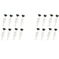 thumbnail image 1 of Paquete de 16 Pernos de Plástico del Tanque de Inodoro Kits de Reparación de Inodoro de Tanque Una Tazón M10 Tornillos de Fijación Y Juego de Juntas Tornillos de Cabeza, 1 of 6