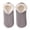A-Grey525, variant on Yuanlong Womens Slipper Socks Vintage Print Plush Lined Non Floor Socks With Grips Warm Winter Indoor House Socks