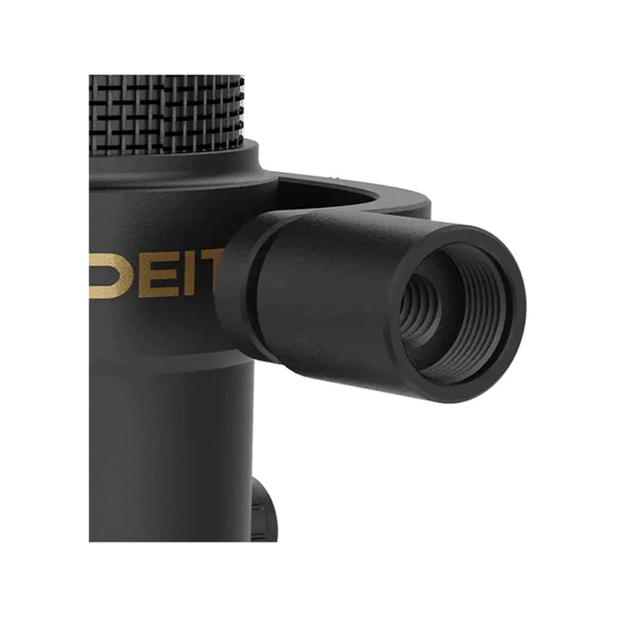 Deity Microphones VO-7U Dynamic Supercardioid USB Streamer Microphone with Boom Arm, Black
