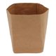 thumbnail image 1 of Washed Kraft Paper Bag Waterproof Flowerpot Food Storage Bag for Holding Food Fruits Vegetables Household Sundries L, 1 of 4