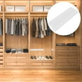 thumbnail image 6 of HERFIER Closet Tension Shelf Closet Adjustable Organizer Expandable Closet Tension Shelf Storage Rack 18.86x4.28x0.31in, 6 of 9