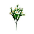 thumbnail image 2 of Gmogad Artificial Marigold Flower Arrangement 35cm - UV Resistant Outdoor Balcony Decor - Realistic Silk Chrysanthemums No Maintenance, 2 of 8