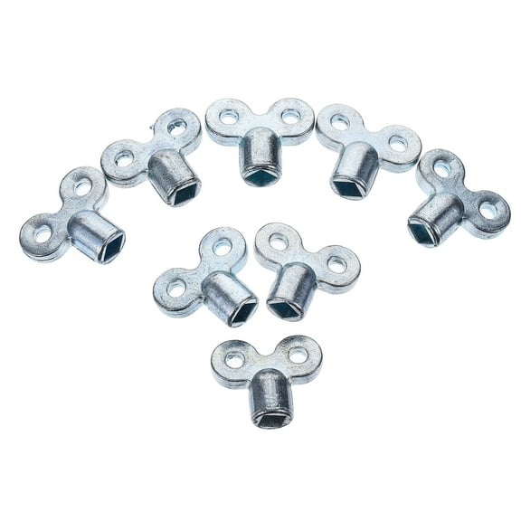10PCS Heater Bleed Key Plumbing Bleeder Key Air Vent Central Heating Tool