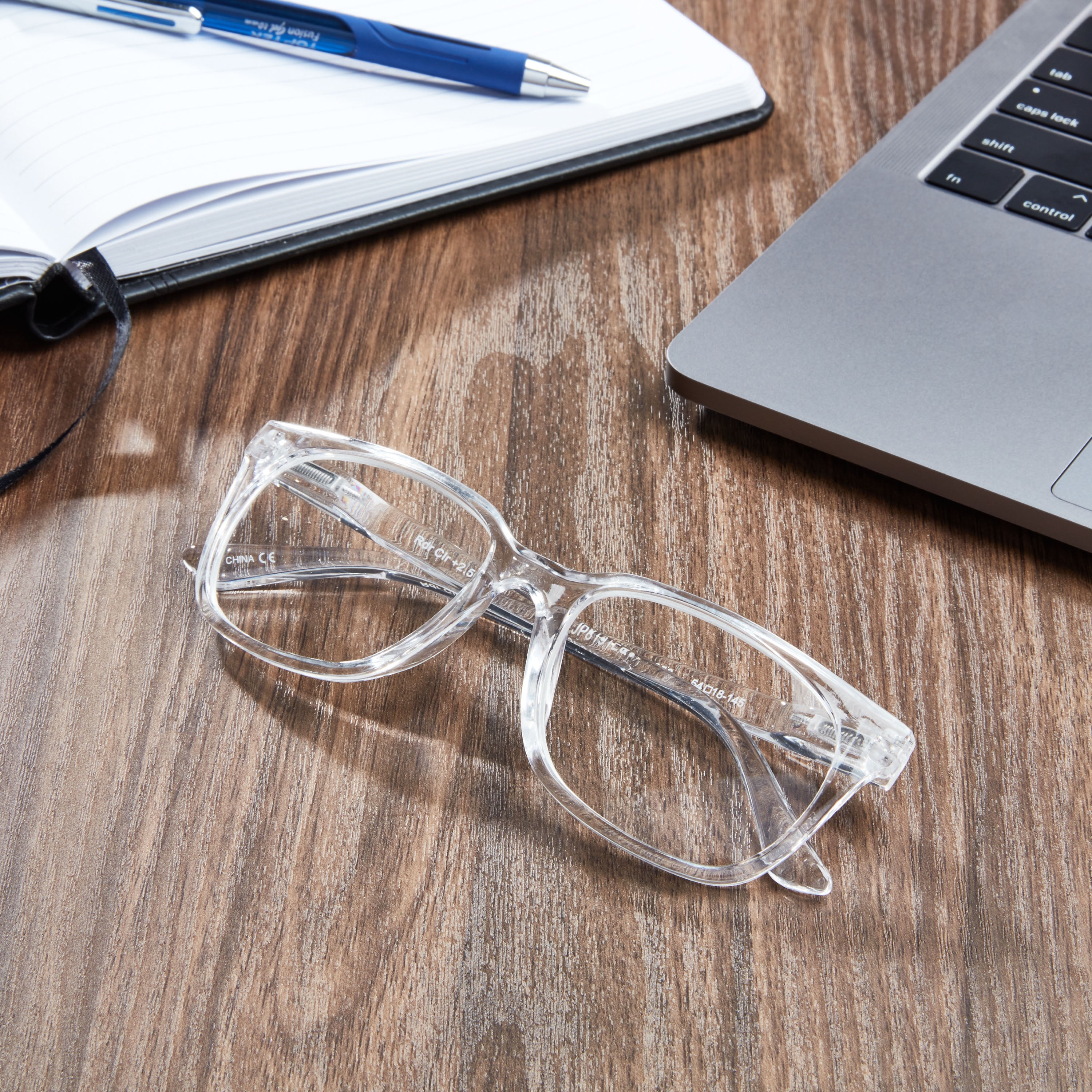 (3 pack) Equate Unisex Reader Glasses with Case, Plastic Lens, Clear Color, +2.50