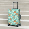 thumbnail image 2 of Lsque Cute Sloth on Floral Tree Printed Luggage Cover, Travel Luggage Protector,Scratch and Dirt Resistant, Fits 18-32 Inch Luggage - Medium, 2 of 9