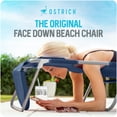 thumbnail image 3 of Ostrich The Woody Backpack 3N1 Portable Chair, Reclining Lounger w/ Cooler Bag, Navy Blue, 3 of 13