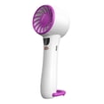 thumbnail image 3 of Ventilador portátil de mano, mini ventilador de refrigeración, 5 velocidades, pequeño ventilador personal eléctrico, ventilador de mano para Violeta, 3 of 8