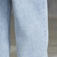 thumbnail image 7 of Girls Baggy Wide Leg Jeans Elastic Waist Straight Denim Pants Teen Streetwear Y2k Casual Loose Trendy Trouser Clothes Boys Jeans Size 7 Husky, 7 of 7