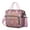 Pink-16, variant on Boho Chic Insulated Lunch Bag - Waterproof & Leakproof Thermal Tote with Floral Design, Multi-Pocket Picnic Bag for Travel & Work
