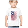 thumbnail image 1 of Tstars Boys Unisex 4th of July Shirts for Boy Kids USA Vintage Flag 4th of July American Flag Independence Day Patriotic USA Gifts Fourth of July Toddler Kids T Shirt, 1 of 6