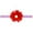 Red, variant on Herrnalise Children's Independence Day Sunflower Rose Flower Headband Baby Headwear
