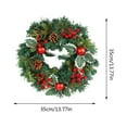 2022 Christmas Wreath Lit Christmas Scene Wreath Christmas Wreath At ...