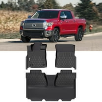 Nilight TPE Floor Mats for Toyota Tundra CrewMax Cab 2014 2015 2016 2017 2018 2019 2020 2021 All Weather Custom Fit Heavy Duty Floor Liners