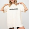 thumbnail image 4 of NTKHub Funny Proud Hater Graphic T-Shirt for Women, Sarcastic Meme Print Front Tee, Unhinged Profess, 4 of 7