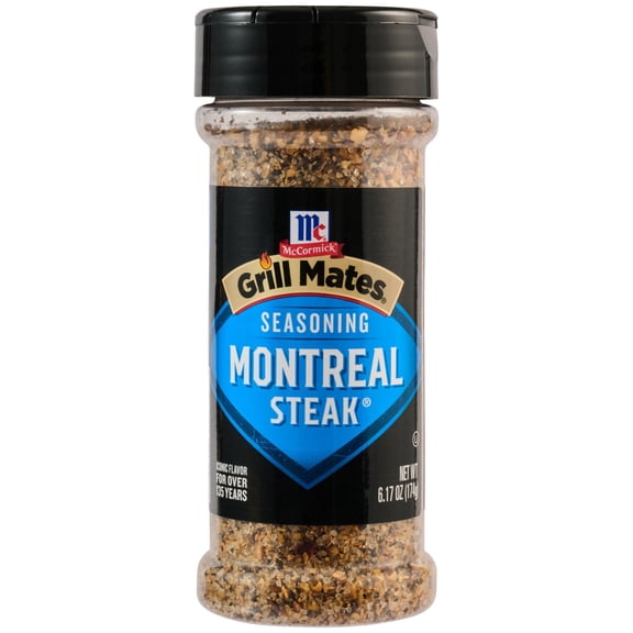 McCormick Grill Mates Kosher Montreal Steak Seasoning, 6.17 oz Bottle