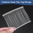 thumbnail image 3 of Uxcell Standard Tagging Fastener 68x7.9mm Price Tag 65mm 2500pcs Clear, 3 of 6