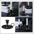 thumbnail image 3 of Vintage Iron Candle Stand Candlestick Handicraft Candle Stand for Wedding, 3 of 8