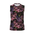 thumbnail image 6 of Picia Orchids Flowers mens Cotton Tank Undershirts , Moisture-wicking Ribbed Tanks, Lightweight Cotton Tank Undershirts-XX-Large, 6 of 8