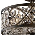 thumbnail image 2 of ElkGroup International Amherst 4-Light Semi-Plat en Bronze Antique, 2 of 2