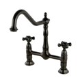 thumbnail image 1 of Kingston Brass KS1175PKX 8" Centerset Kitchen Faucet Less Sprayer, ORB, 1 of 3