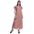 thumbnail image 2 of Moomaya Long Maxi Dress For Womens Short Sleeve Formal/Casual Dress With Pockets S-XXL, 2 of 6