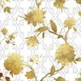 thumbnail image 2 of Lange, Erin 20x20 Gold Ornate Wood Framed with Double Matting Museum Art Print Titled - Golden Silhouette II, 2 of 4