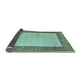 thumbnail image 2 of Ahgly Company Indoor Rectangle Abstract Light Blue Modern Area Rugs, 6' x 9', 2 of 4