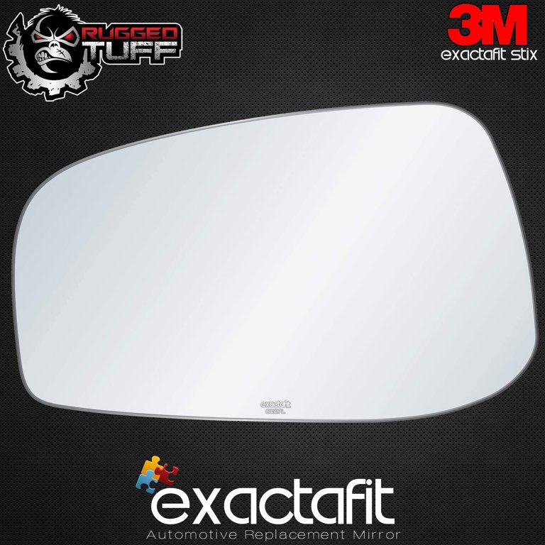 Replacement Mirror Glass Fits 2004-2006 Volvo S60 S80 Driver Left Side LH Flat