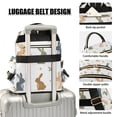 thumbnail image 3 of FORMRS Mini Backpack Purse for Women Travel Daypack Casual Shoulder Bag, Cartoon Bunnies, 3 of 7