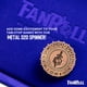 thumbnail image 3 of Juegos de dados metálicos D20 Spinner Fanroll Metal Antique Copper, 3 of 8
