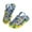 Blue, variant on WZEIIOT Toddler Kids Boys Sandal Summer Lightweight Casual Dinosaur Full Printed Shoes Unisex Comfortable Soft Outdoor Play Beach Garden Clogs Shoe Us Size:8