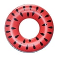 thumbnail image 1 of Flotadores de piscina de sandía para niños adultos, anillos de natación inflables, tubo flotador de piscina, tubo de natación de forma redonda, diversión en el agua, playa, 1 of 5