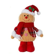 Christmas Plush Toys Christmas Stuffed Animal Dolls for Boys and Girls Cute Christmas Pillows for Party Birthday Decoration Christmas Tree Gifts丨A