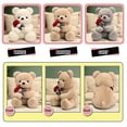 thumbnail image 2 of Cojín Relleno de Oso de Peluche JanHm Almohada Abrazable 23 cm, 2 of 5