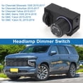 thumbnail image 3 of Interruptor de faros Unique Bargains No.23187807/84154111 para Chevrolet Silverado 1500 2015-2017, 3 of 7
