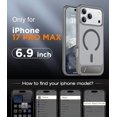 thumbnail image 2 of Funda Delgada Mate con Soporte Oculto para iPhone 17 Pro Max 6.9", Negro, 2 of 7